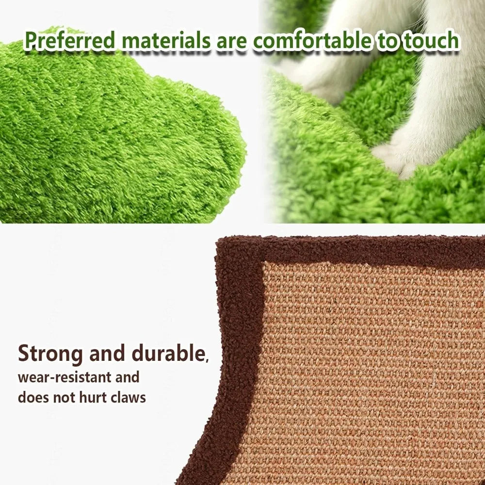 Cat Scratching Post with Bed.