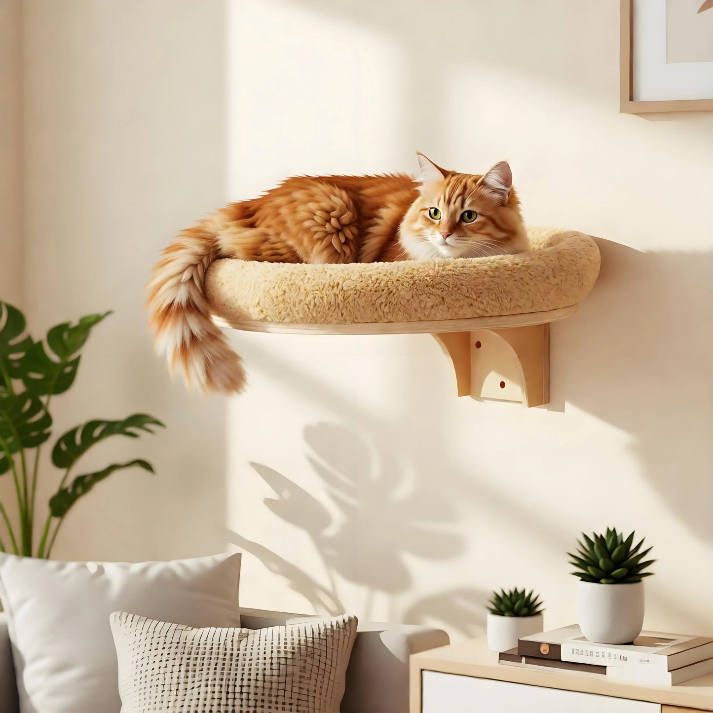 Cat Wall Mounted.
