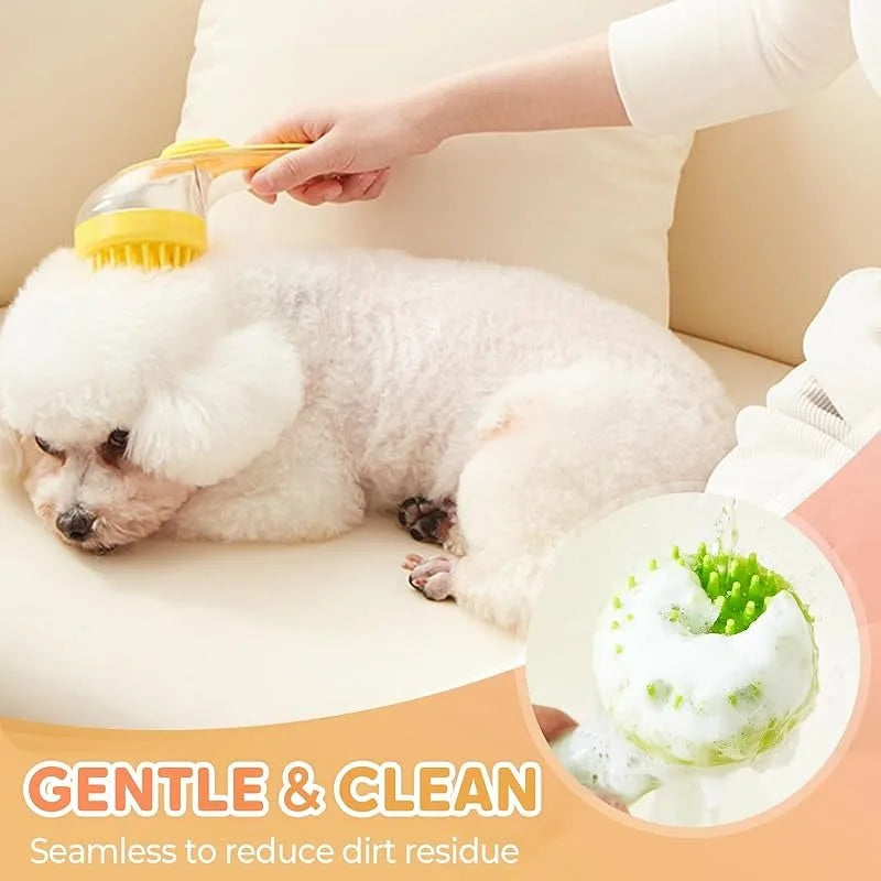 Adjustable Pet Bath Brush.