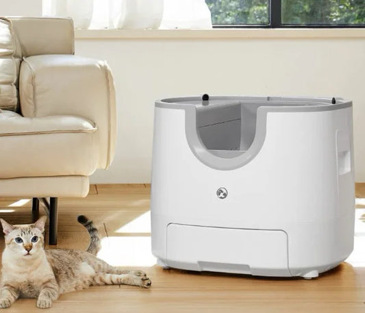 Automatic Smart Cat Litter Box.