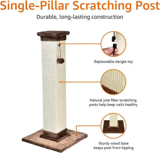 Tall Cat Scratching Post.