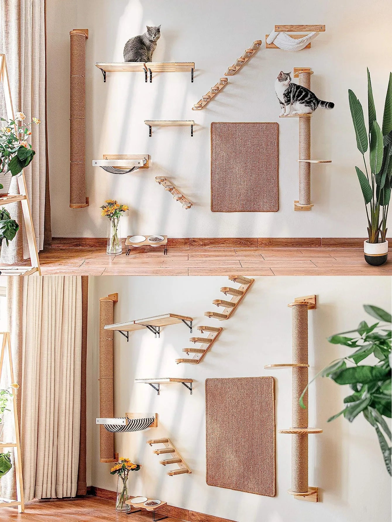 Cat Tree With Scratching Posts.