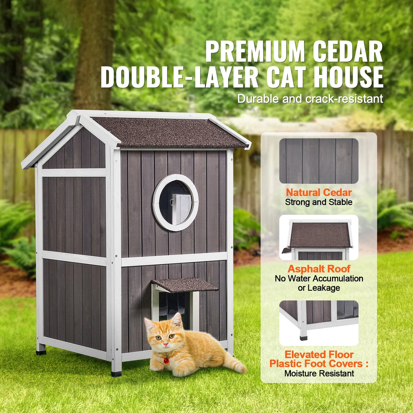 SucceBuy Outdoor Cat House.