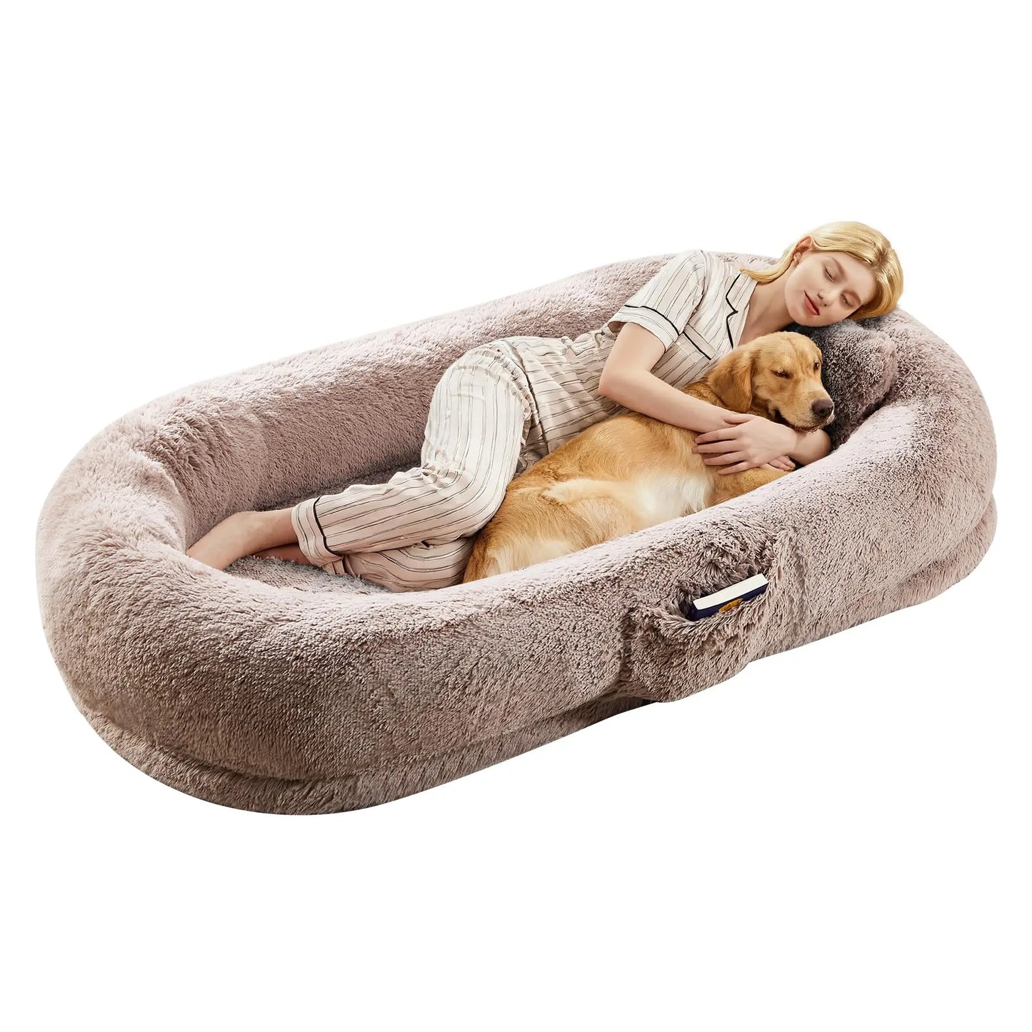 Oversized Human Dog Bed.