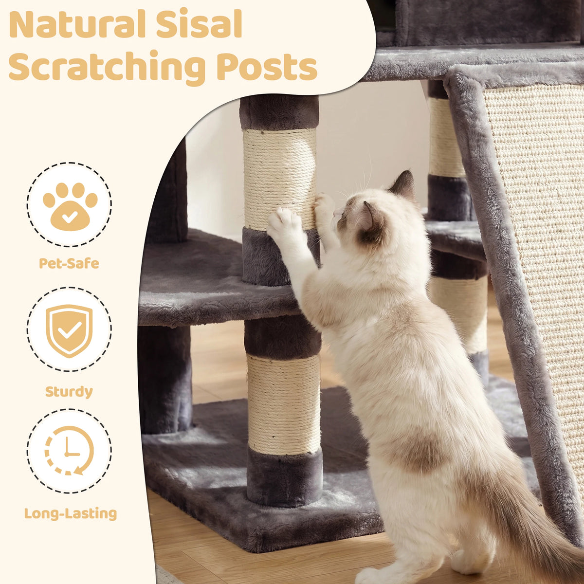 Large Multi-Level Cat Tree.