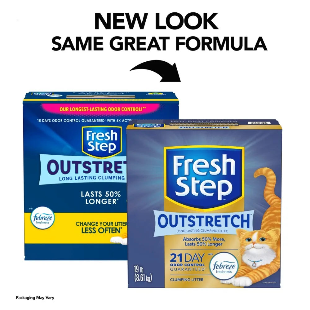 Fresh Step Outstretch Litter.