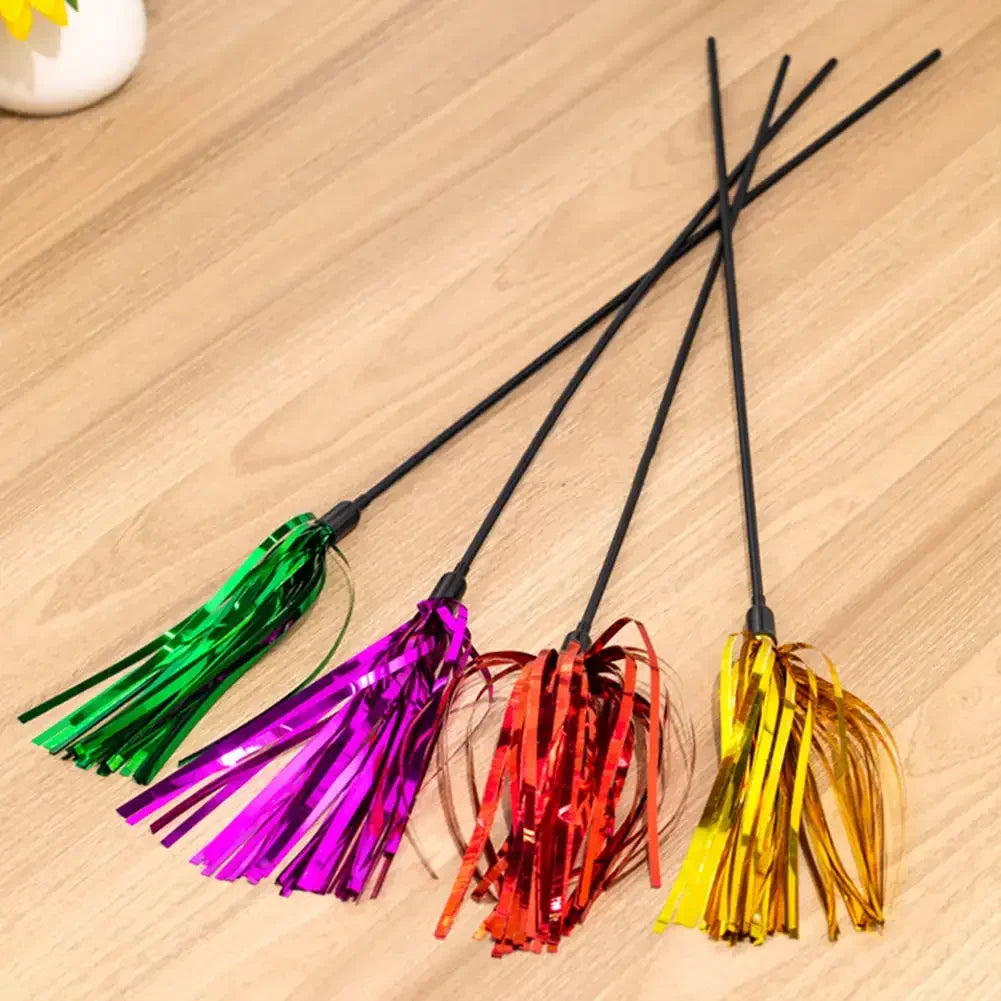 Teaser Wand Kitten Cat Toy.