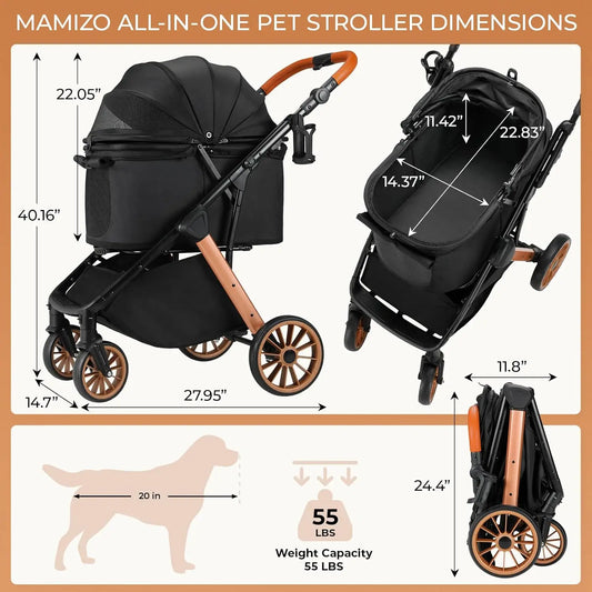 Foldable Pet Stroller.