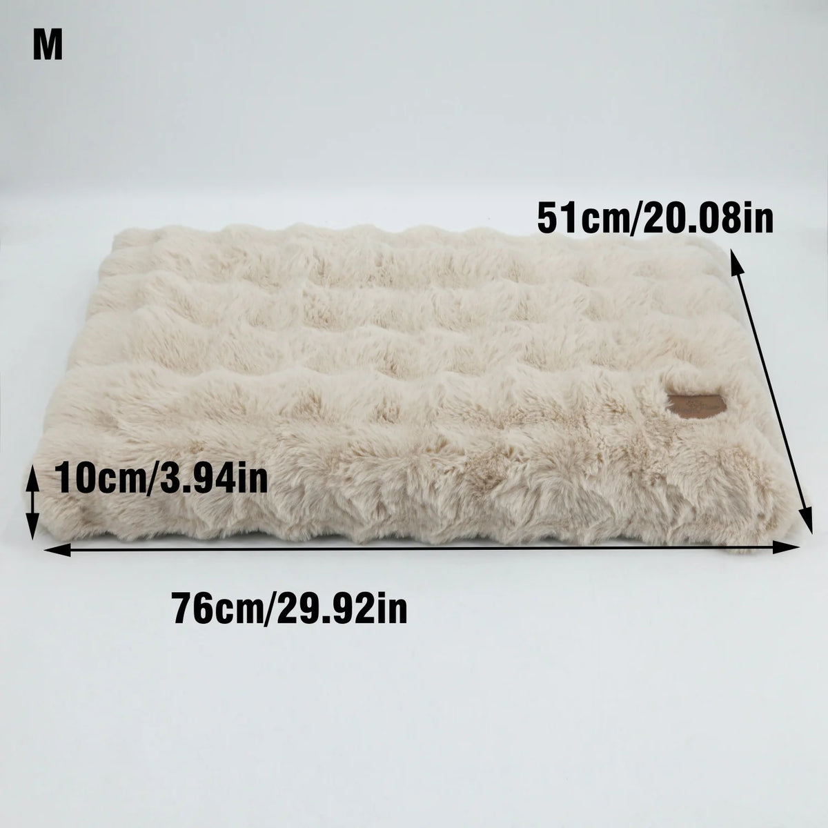 Ultra-Soft Plush Dog Bed.
