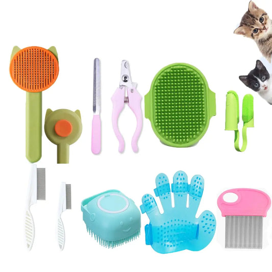Pet Grooming Kit.       Nail Clipper & Flea Comb for Cats and Dogs