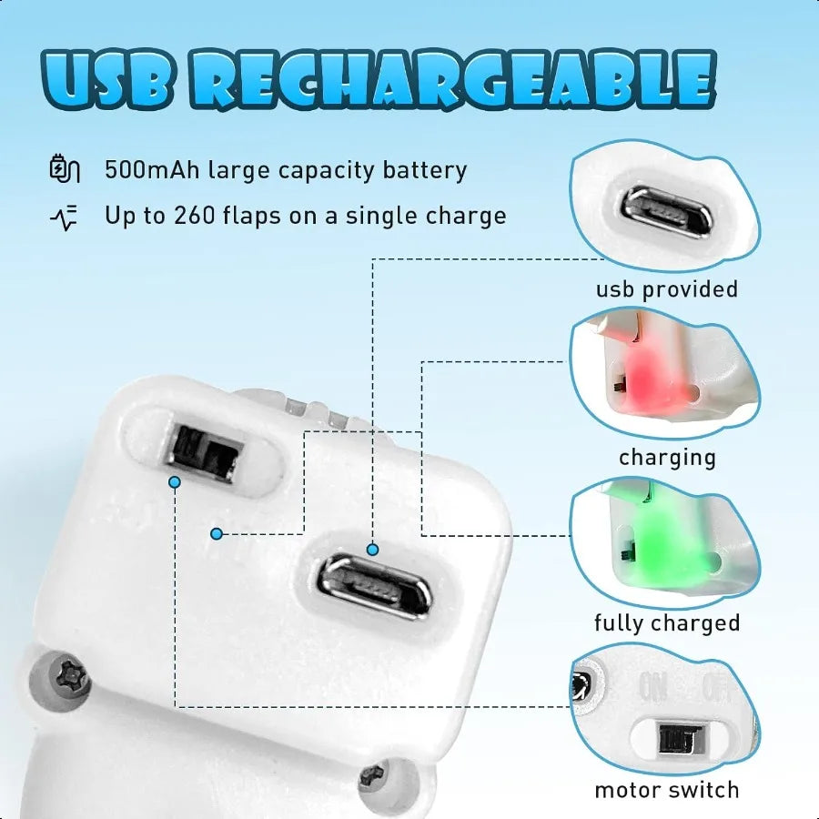 Cat Toys Flapping Wings Penguin