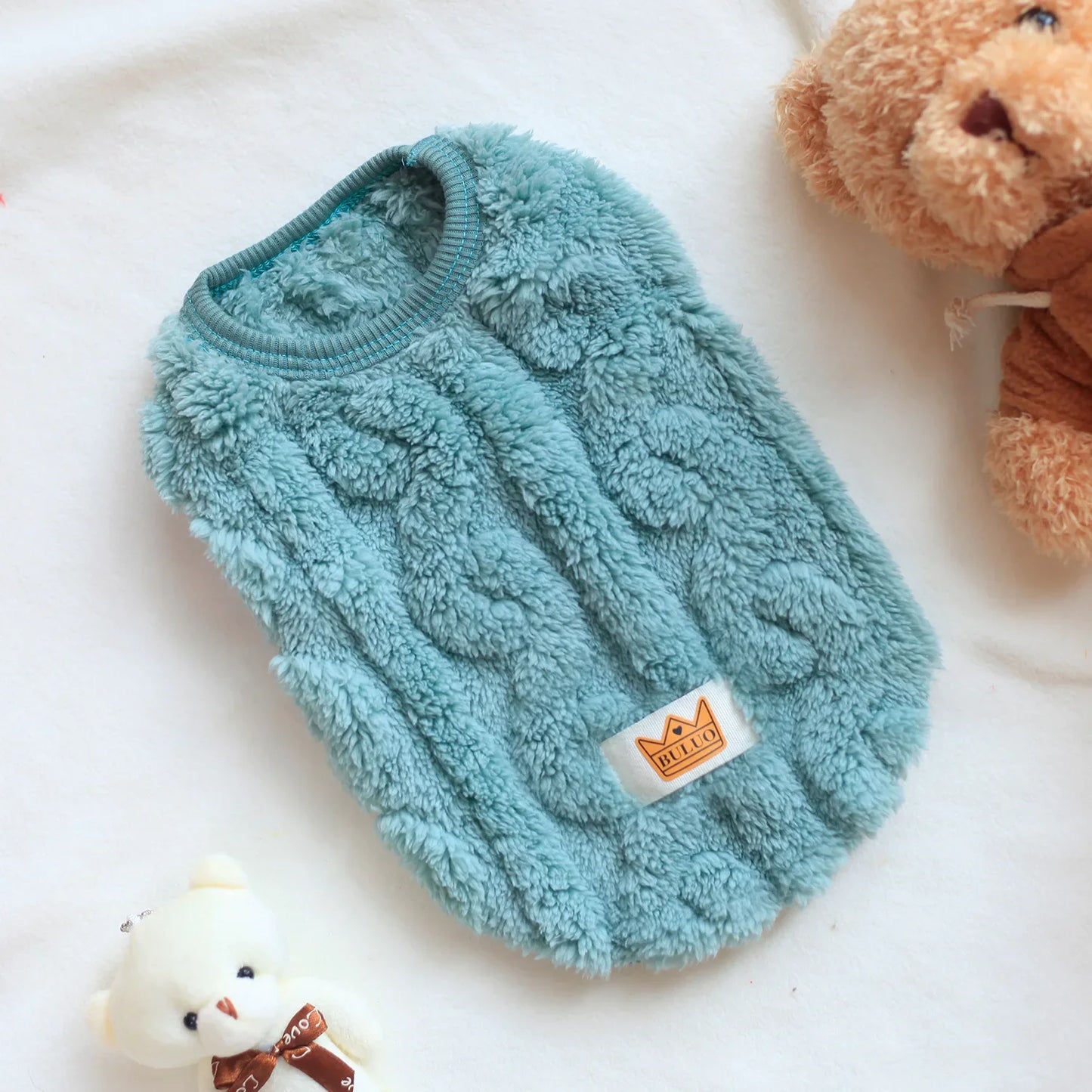 Warm Fleece Sweatshirt for Cats.