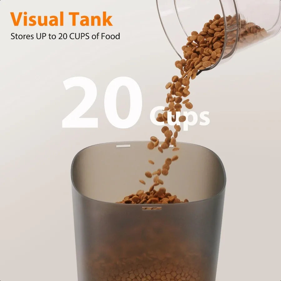 Automatic Cat Feeders for Two.