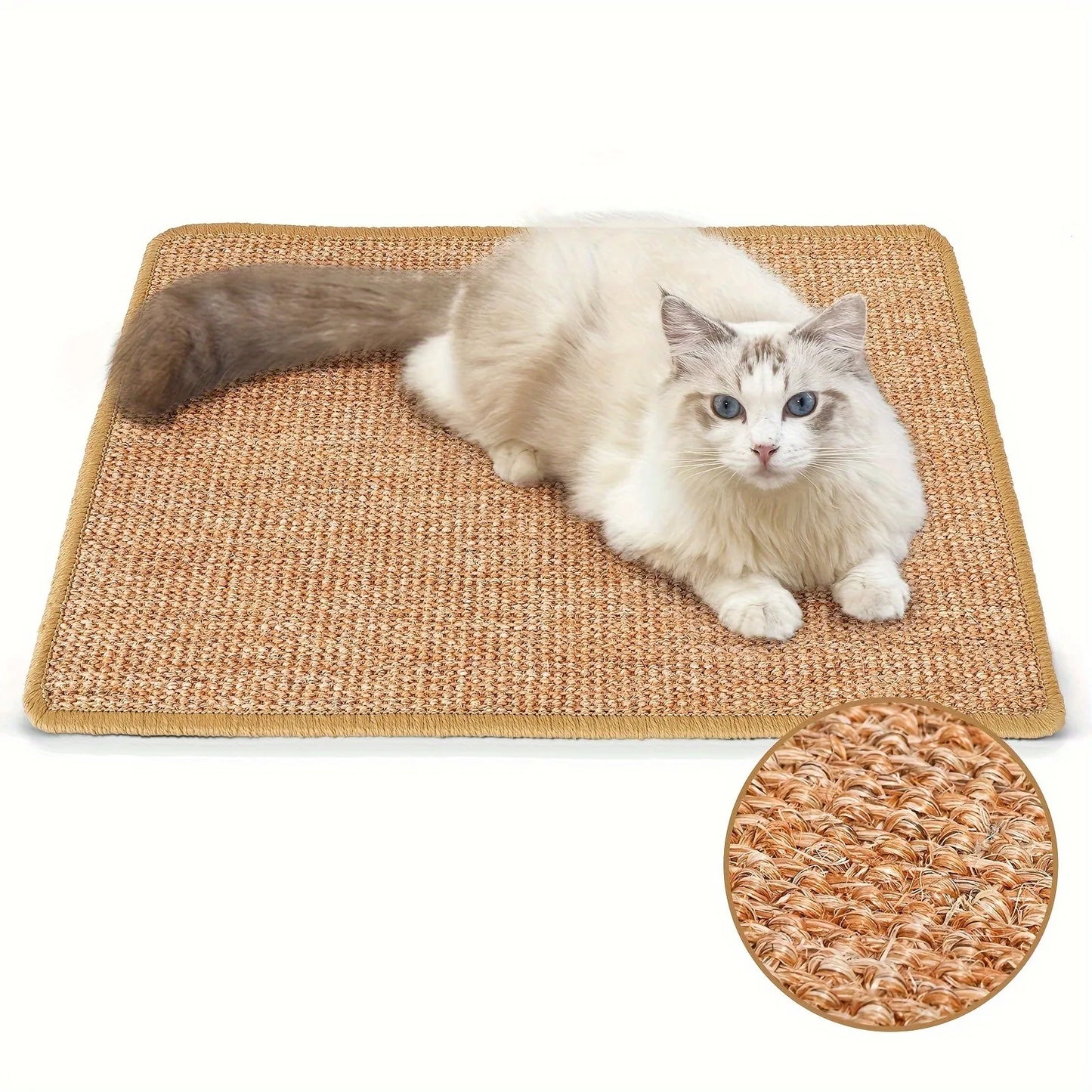 Premium Sisal Cat Scratching Mat.