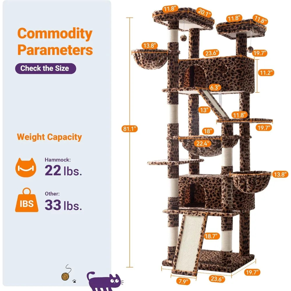 Tall Cat Tree.