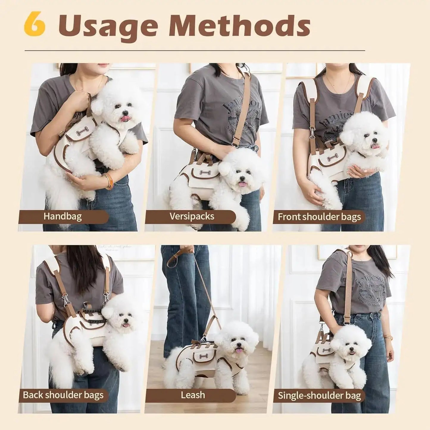 Multifunctional Dog Carrier.