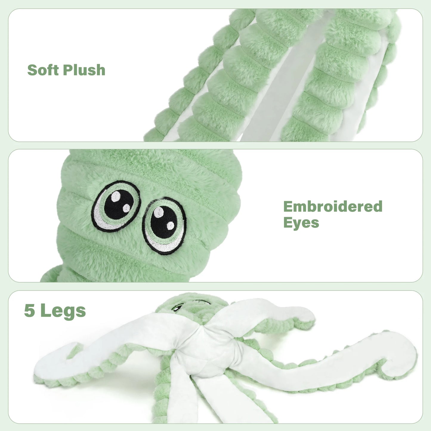 Pet Grinding Teeth Squeaky Plush Toy.