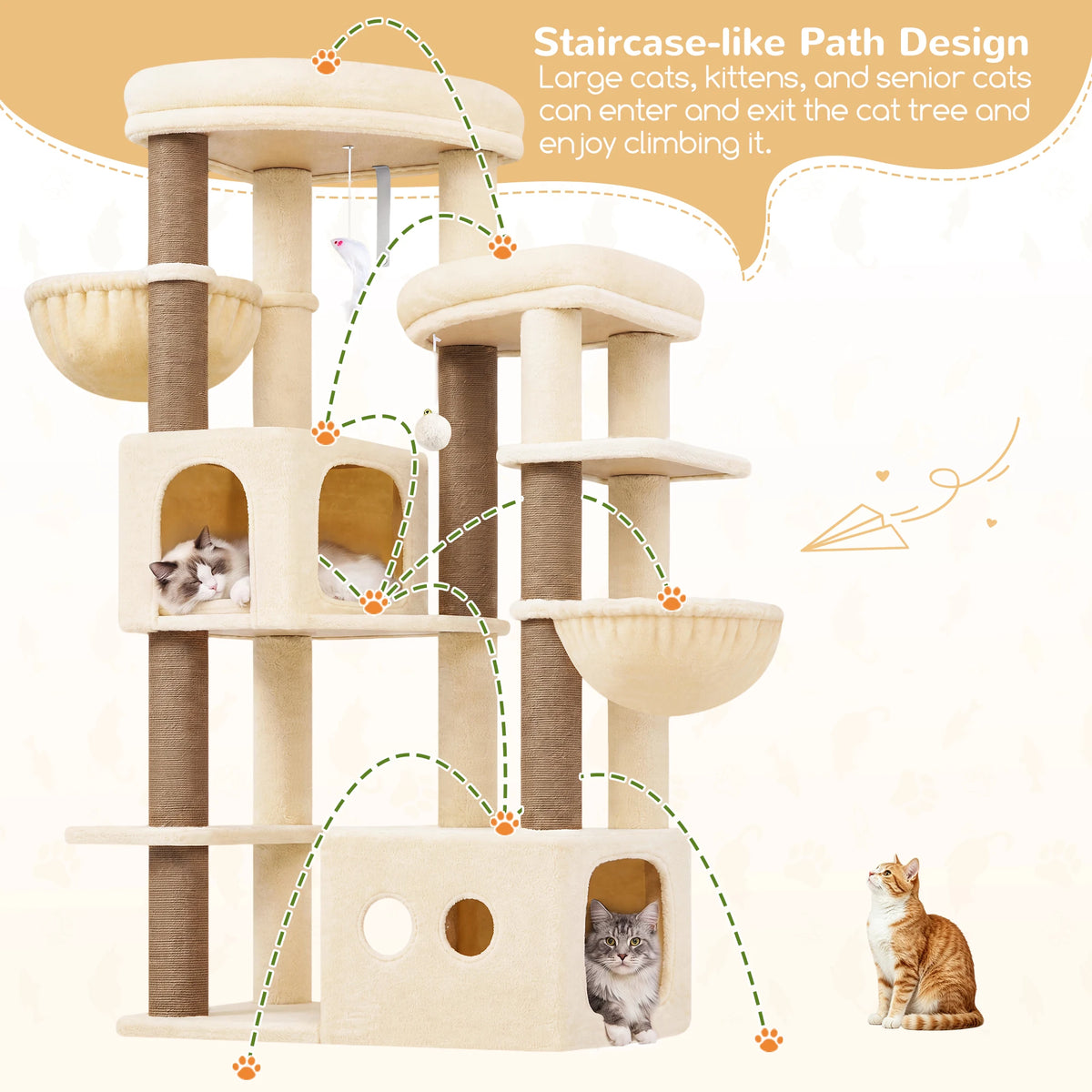 Large Cat Scratcher Tree.