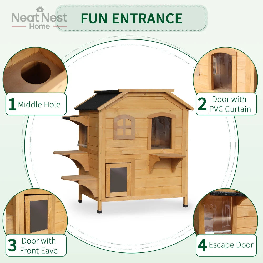 Outdoor Cat House.