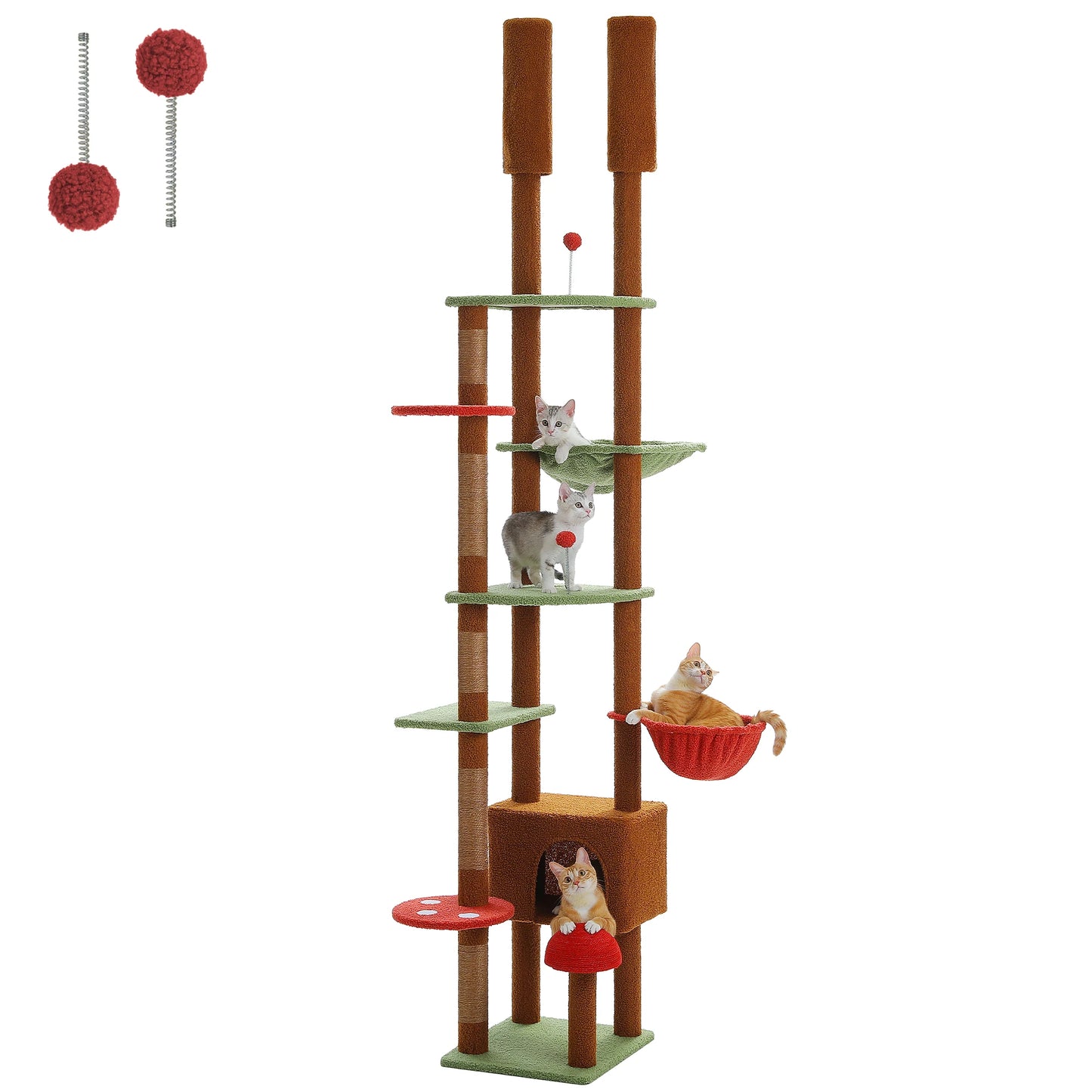 Floor to Ceiling Tall Cat Tree.