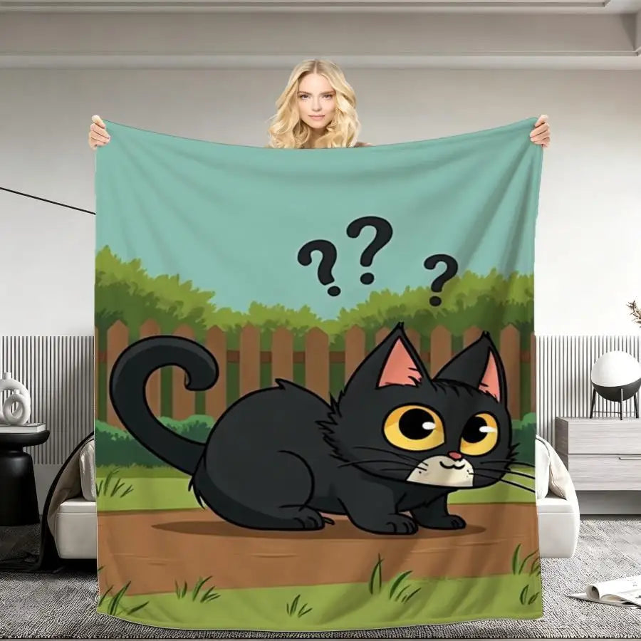 Lightweight Flannel Blanket.