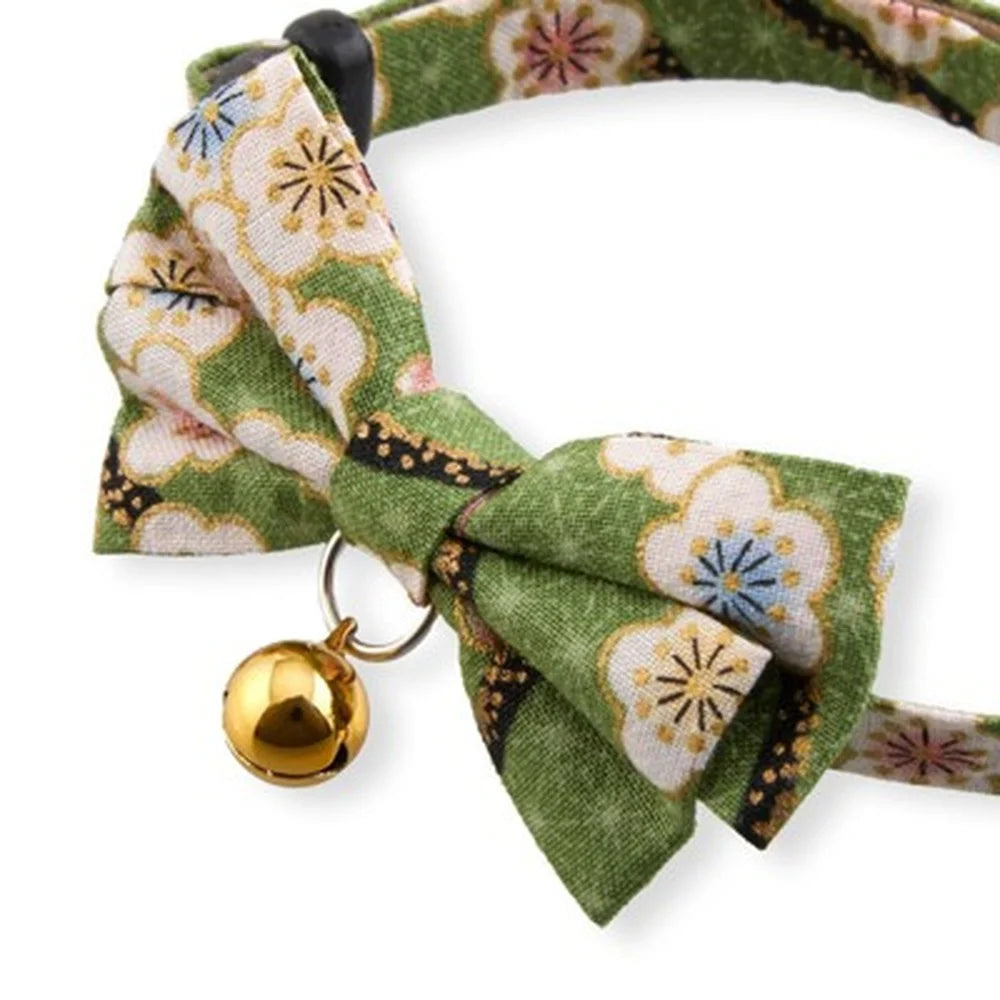 Handcrafted Bow Tie Cat Collar.