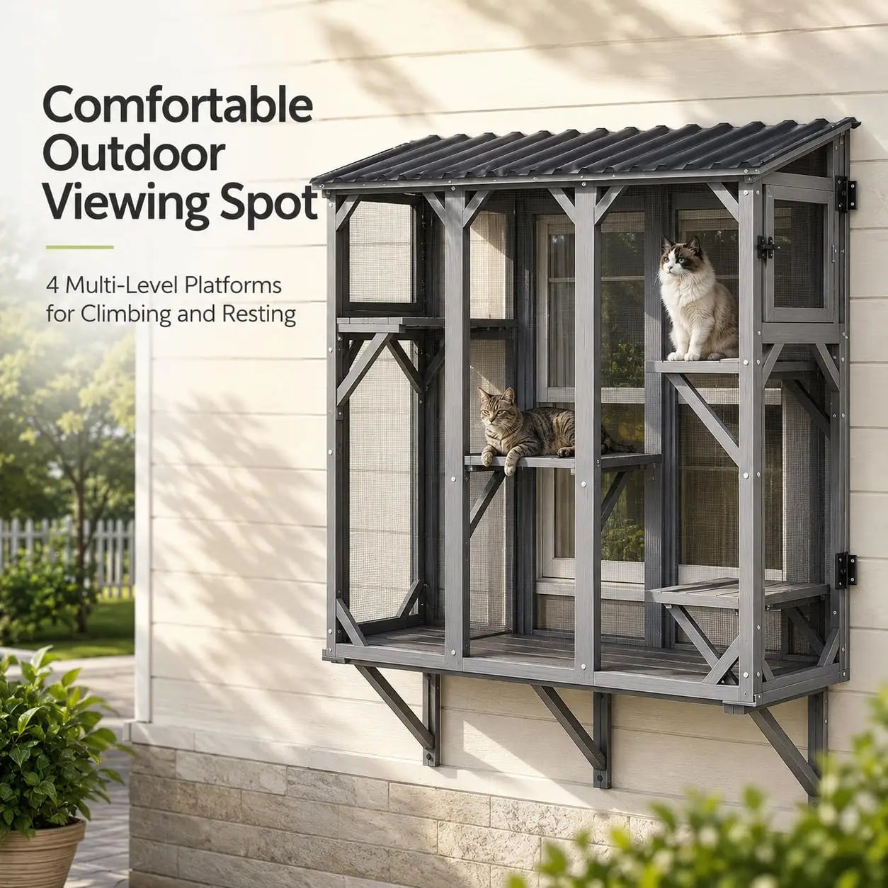 Catio Cat Enclosure.