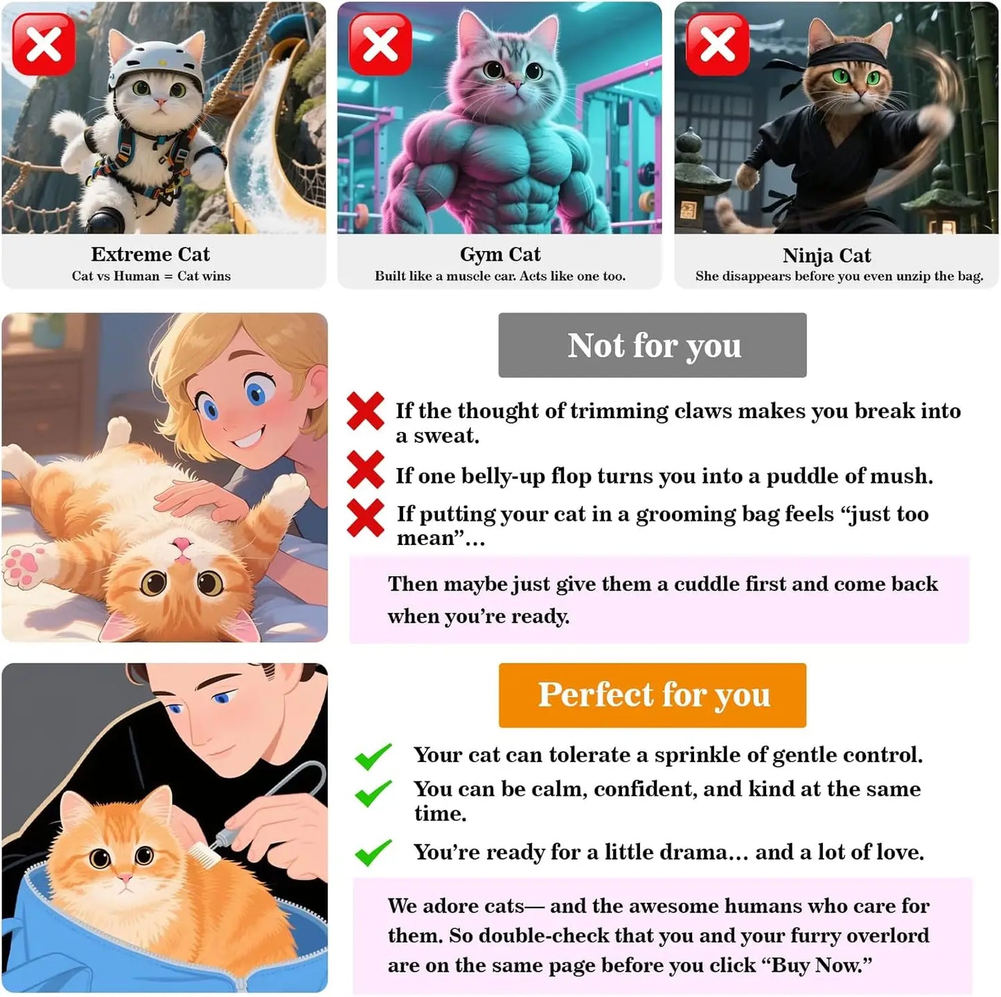 Cat Grooming Restraint.