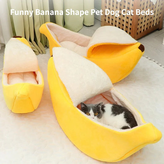 Banana Cat Bed.