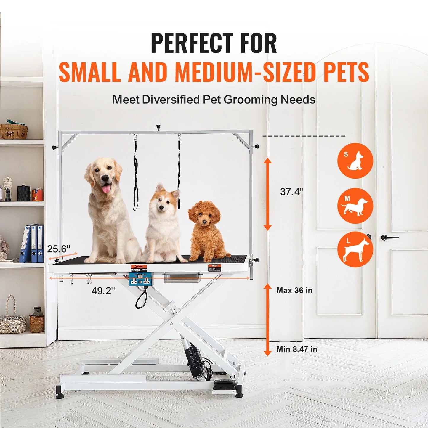 VEVOR Electric Pet Grooming Table.