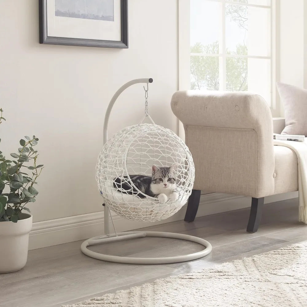 Hanging Egg Cat Condo.