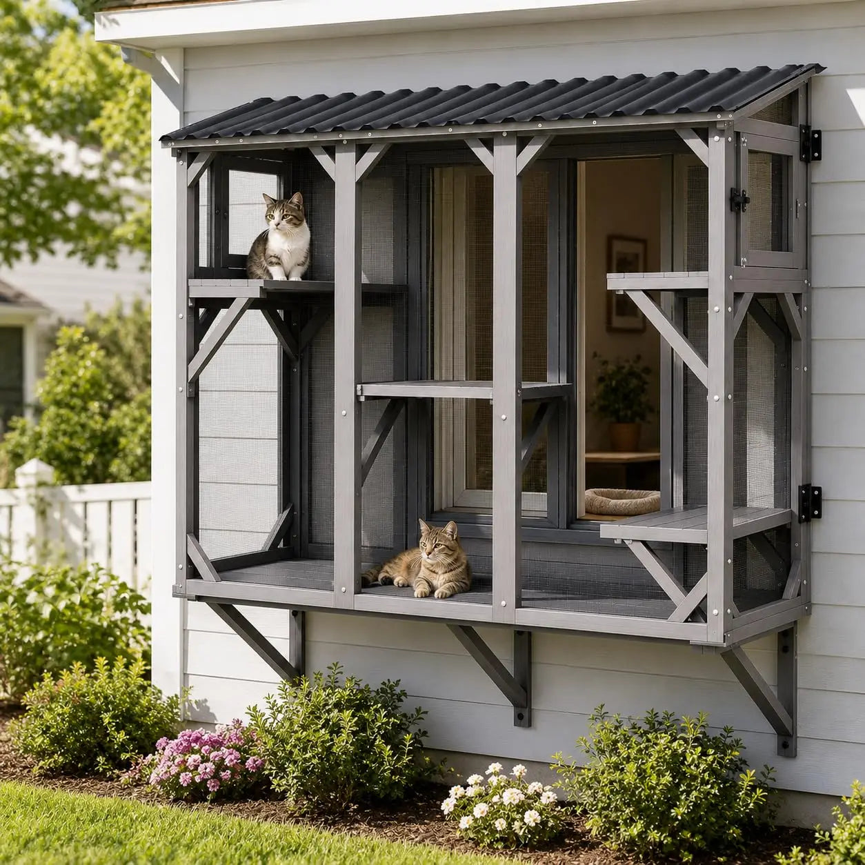 Catio Cat Enclosure.