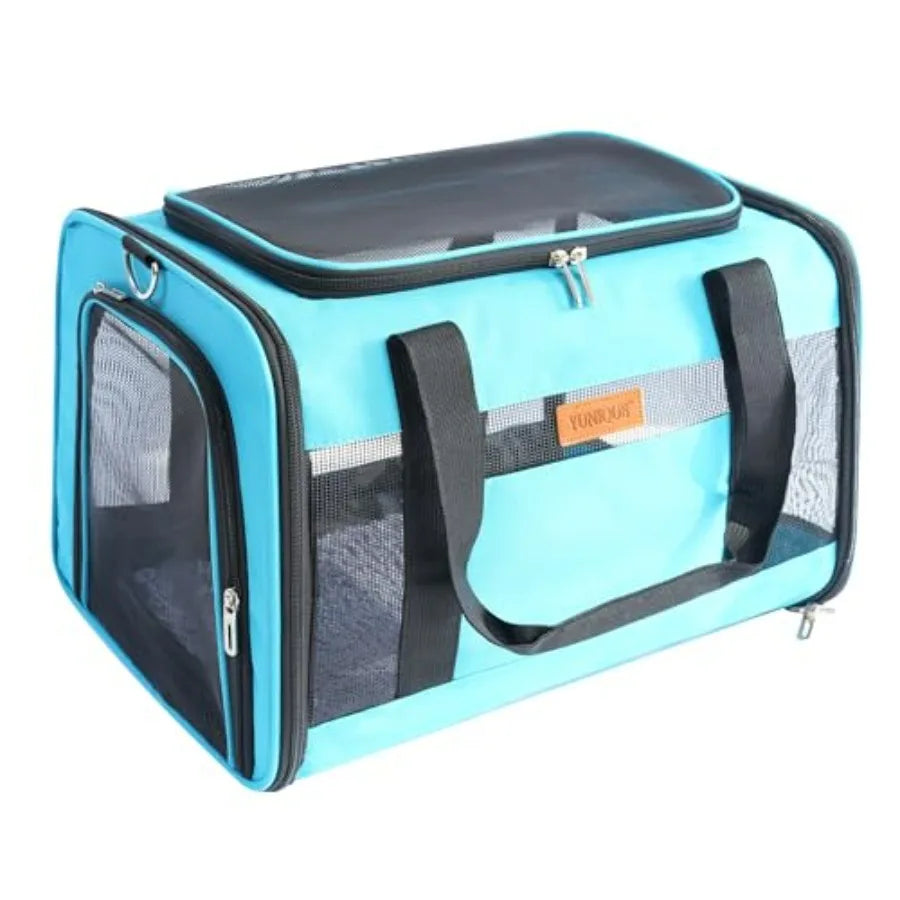 Soft-Sided Cat and Dog Carrier.