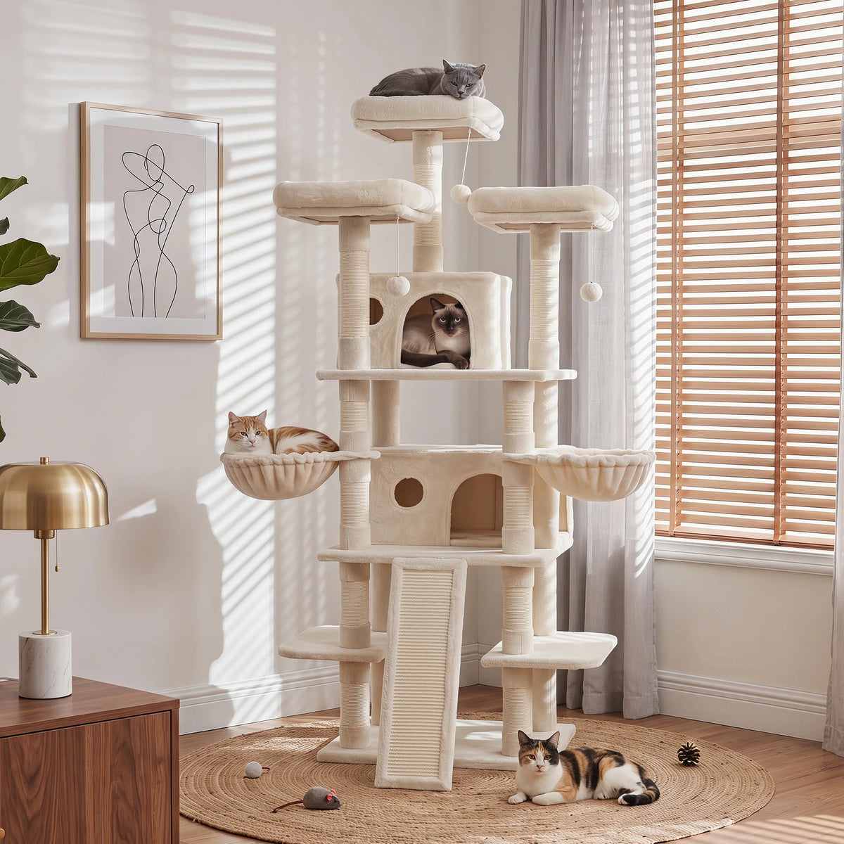 Large Multi-Level Cat Tree.