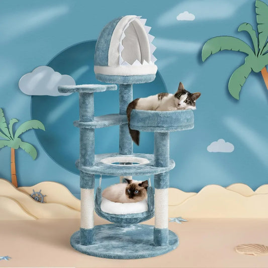 Cat Tree Multi-Level Cat Tower.