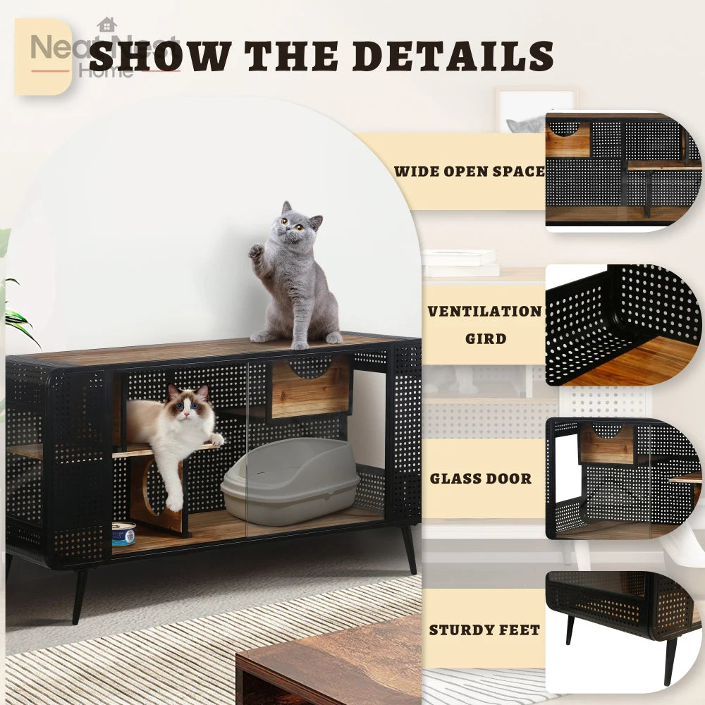 Spacious Cat House.