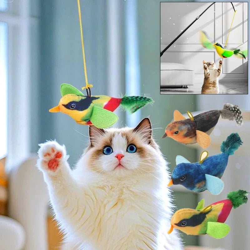 Plush Bird Catnip Toy.