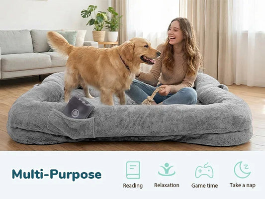 Human Dog Bed.