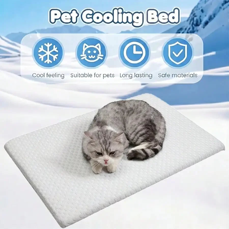 Sponge Cooling Cat Bed.