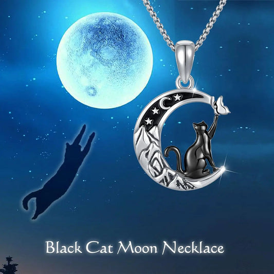 Black Cat Necklace.