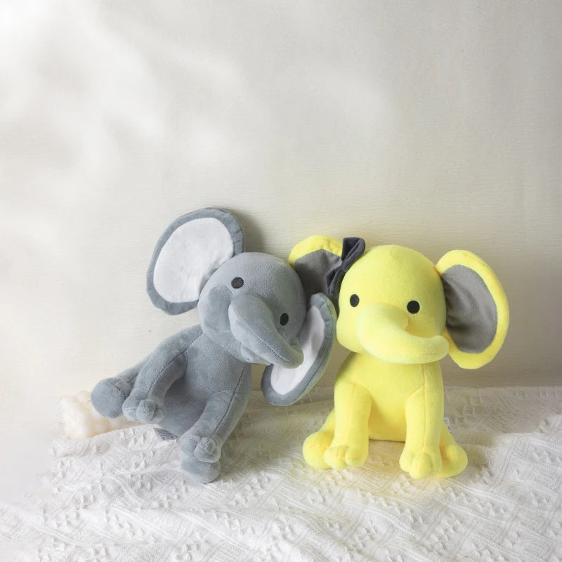 Soft Elephant Plush Stuffed Animal.