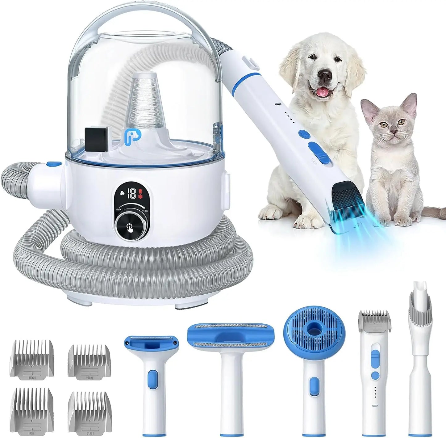 Pet Grooming Vacuum Kit.