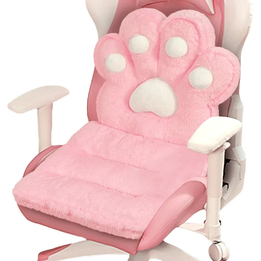 L-Shape Cat Paw Cushion.