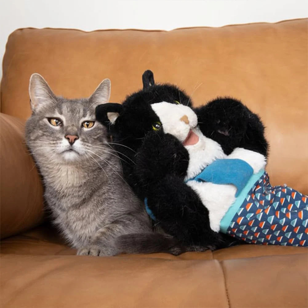 Cat Puppet Wrestler.