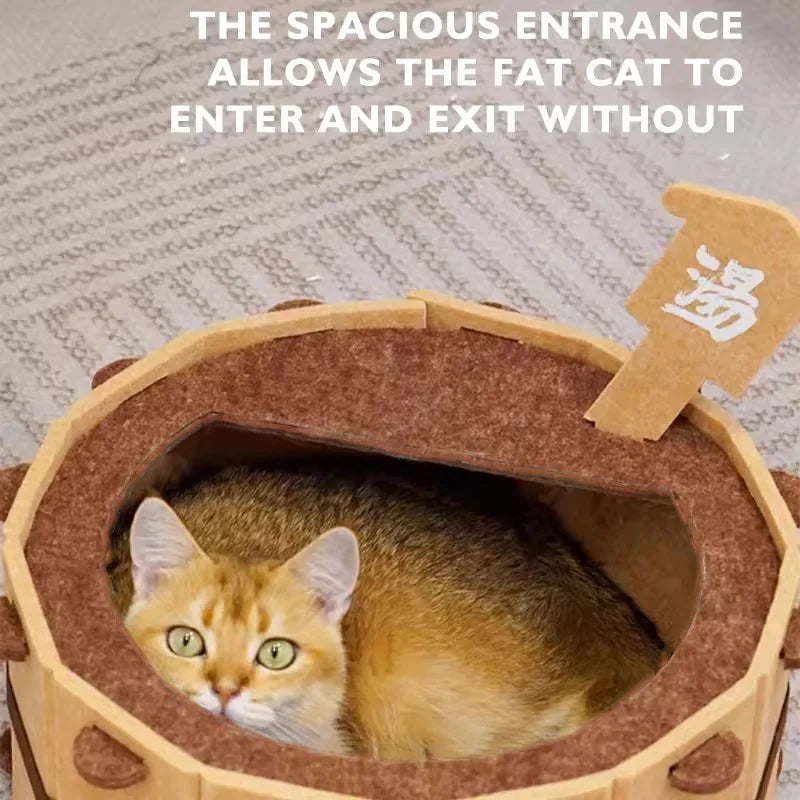 Cat Nest Cat House.