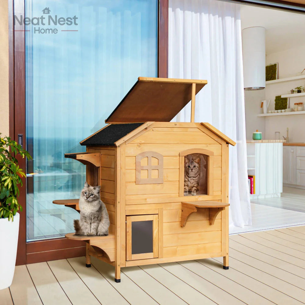 Outdoor Cat House.