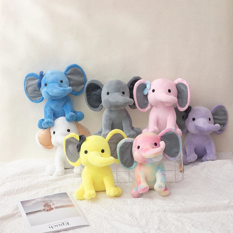 Soft Elephant Plush Stuffed Animal.