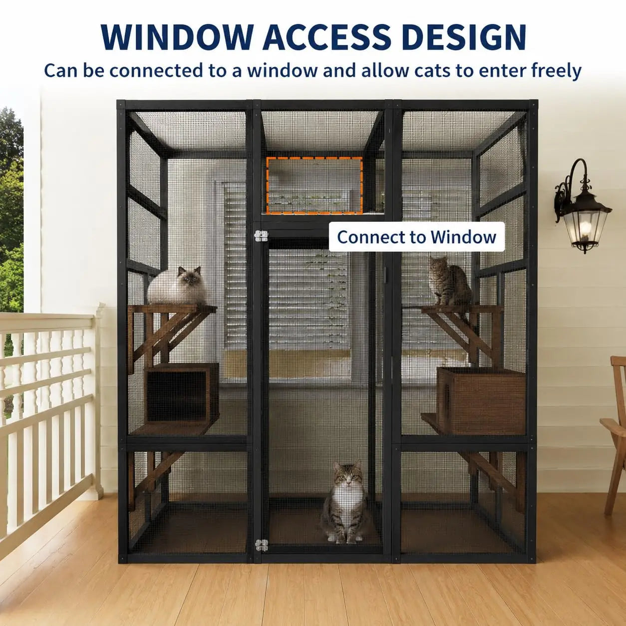 Outdoor Catio Cat Enclosure.