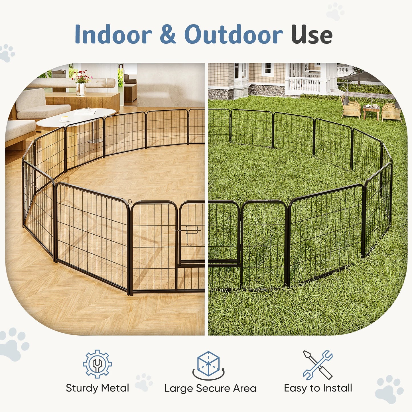 Panels Dog Playpen.
