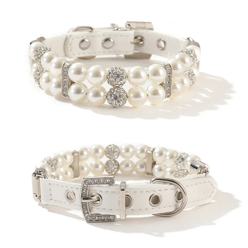 Luxury Pearl Sphynx Cat Necklace.